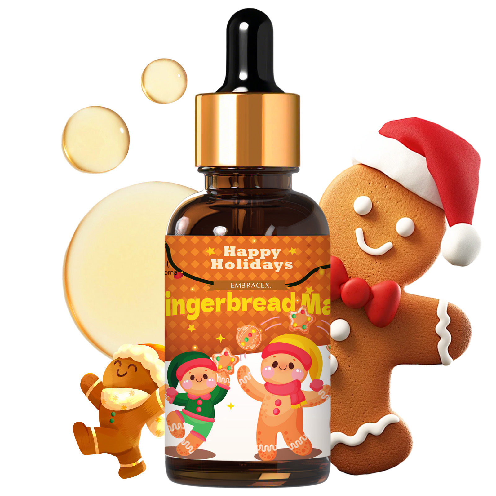 Candle Making Supplies Fragrance Oils - Óleo Essencial de Homem de Gengibre