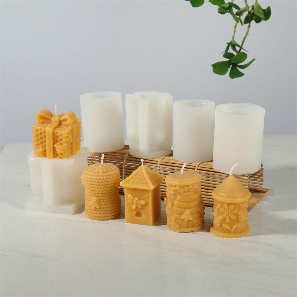 Caixa de presente com laço de  - Candle Supplies Beeswax avaliação e preço