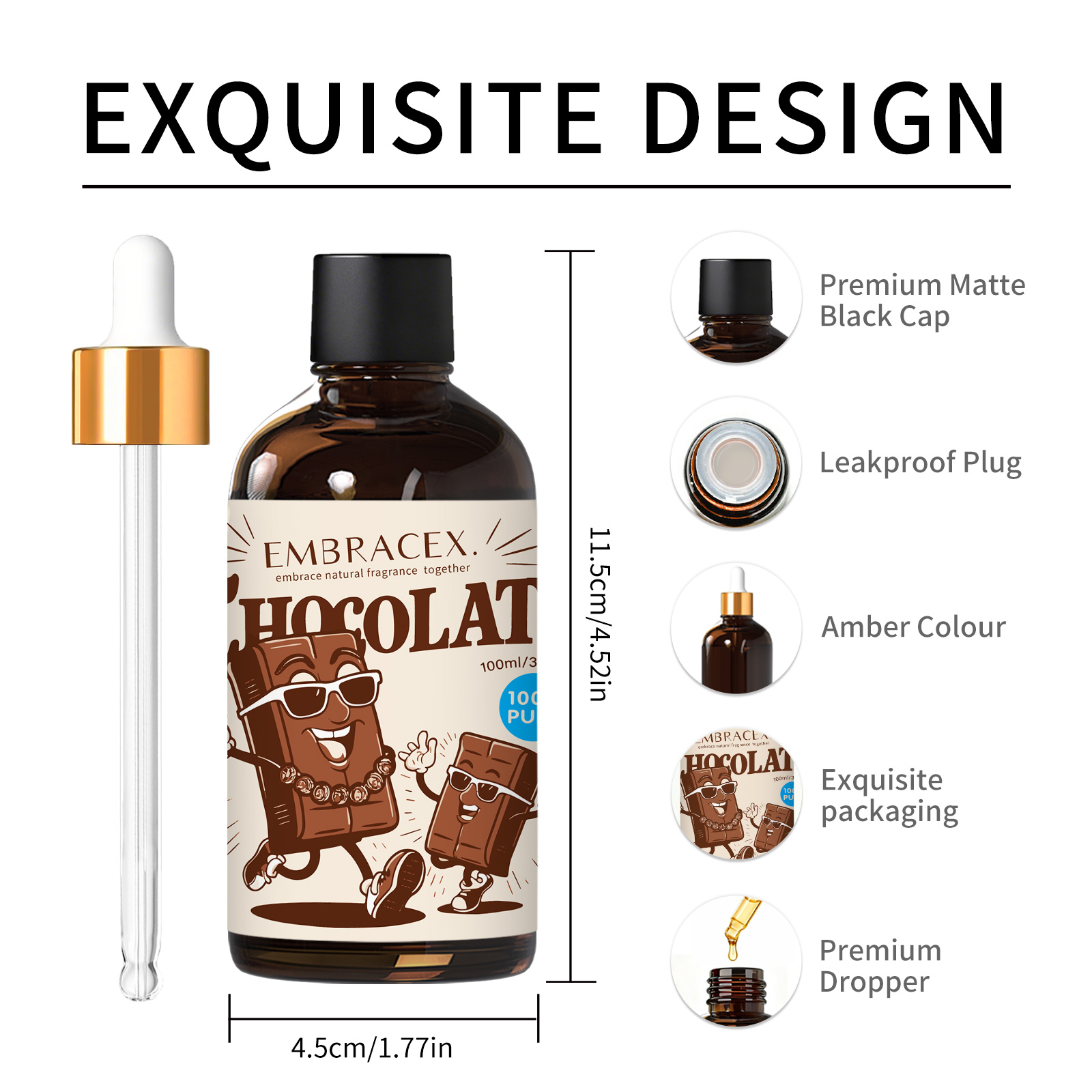 Óleo essencial de chocolate 10 - Candle Making Supplies Fragrance Oils avaliação e preço
