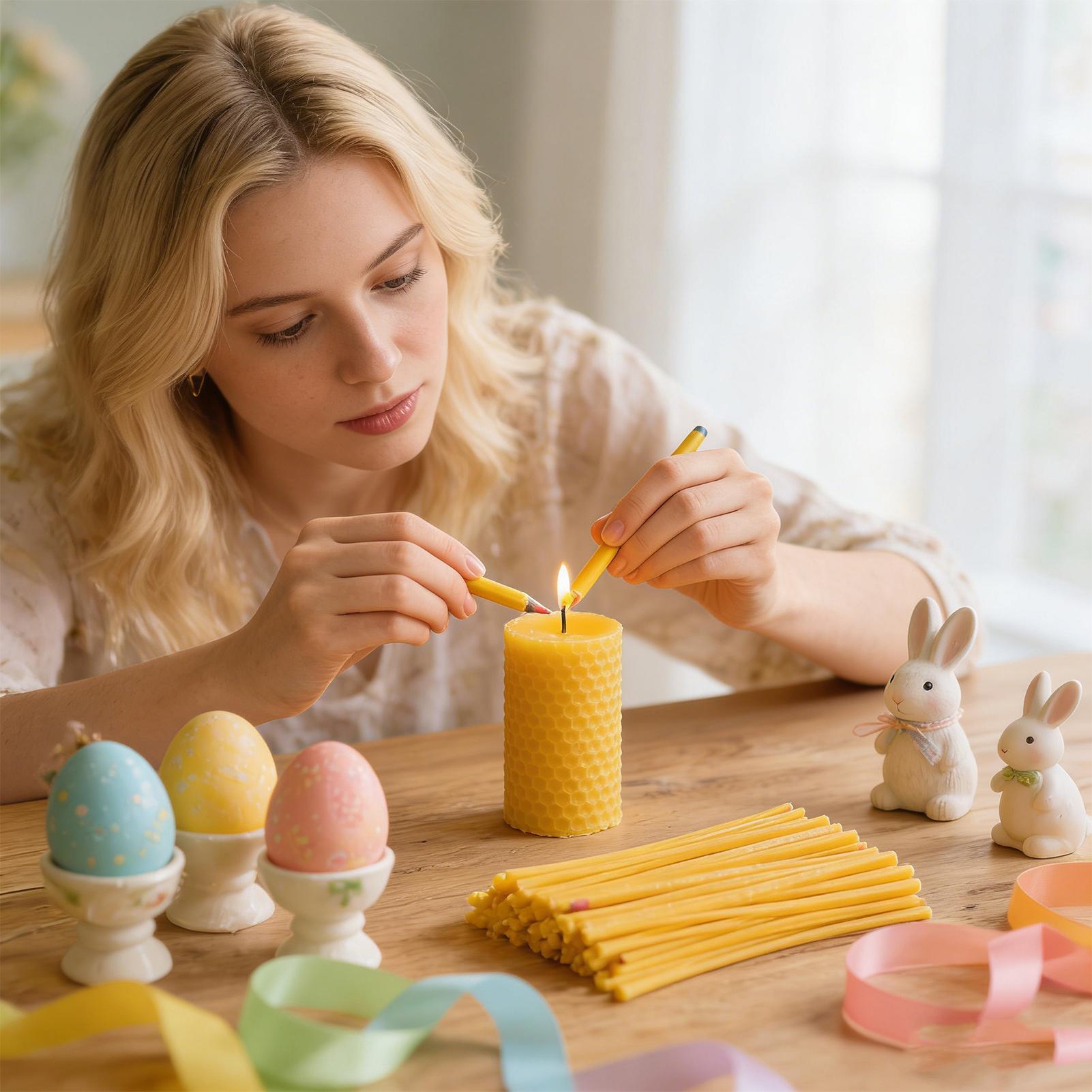 Bastões de Cera de Abelha para - Candle Supplies Beeswax avaliação e preço