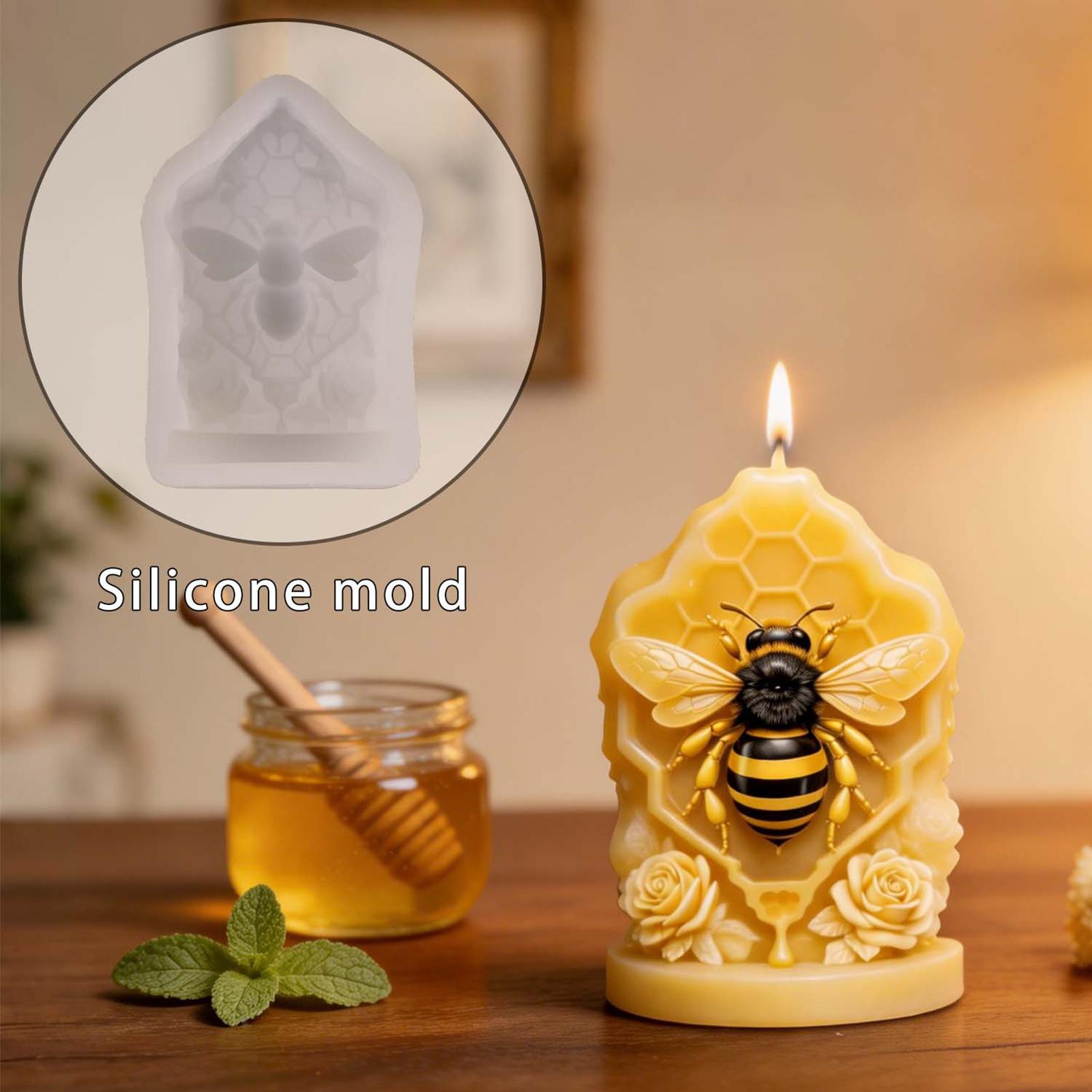 Molde de Silicone em Formato d - Candle Supplies Beeswax avaliação e preço